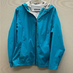 Eddie Bauer Teal Hooded Jacket